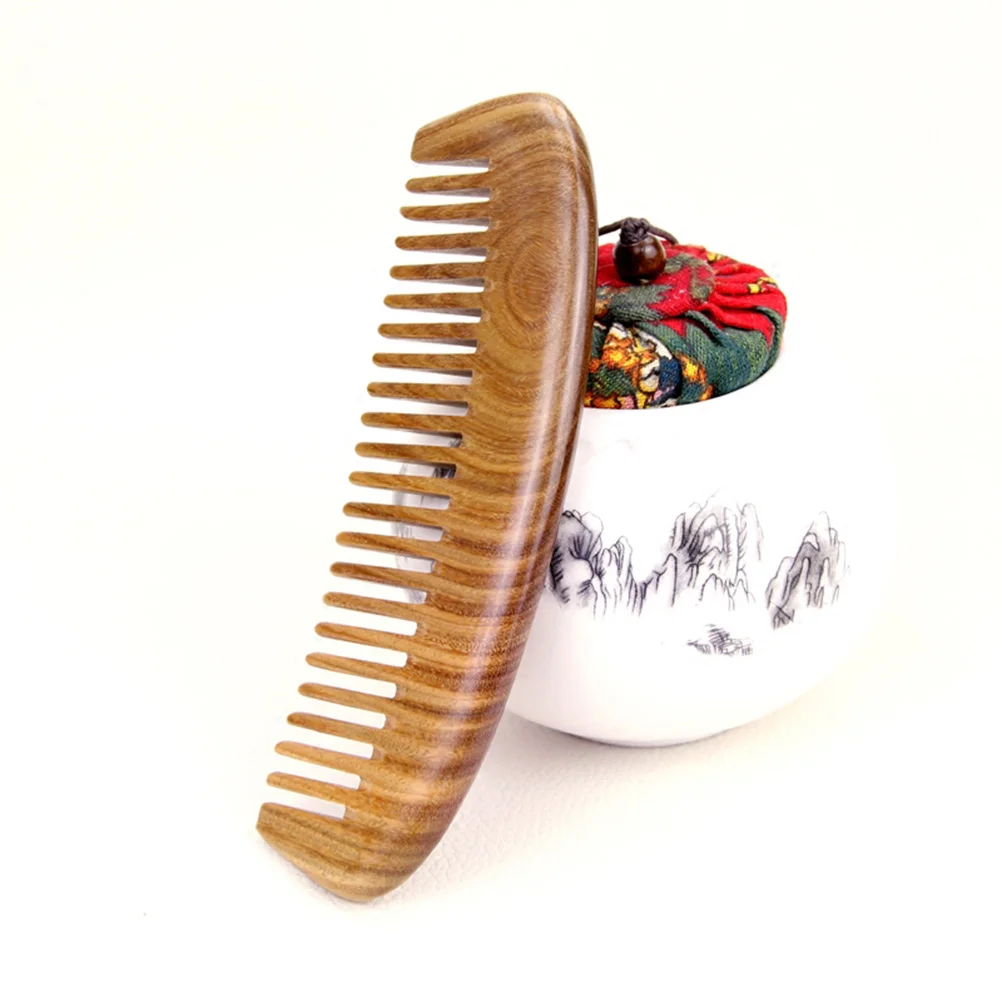 1PC Wooden Detangling Comb Detangler Comb Sandalwood Comb Men Comb for Head Hair Sandalwood Beard Comb
1PC Wooden Detangling Comb Detangler Comb Sandalwood Comb Men Comb for Head Hair Sandalwood Beard Comb