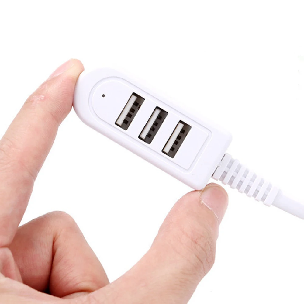 USb High Speed Splitter One for Three 3A Charger Converter Extension Cable Line Expansion Multi-port Hub Digital Data Cables
USb High Speed Splitter One for Three 3A Charger Converter Extension Cable Line Expansion Multi-port Hub Digital Data Cables