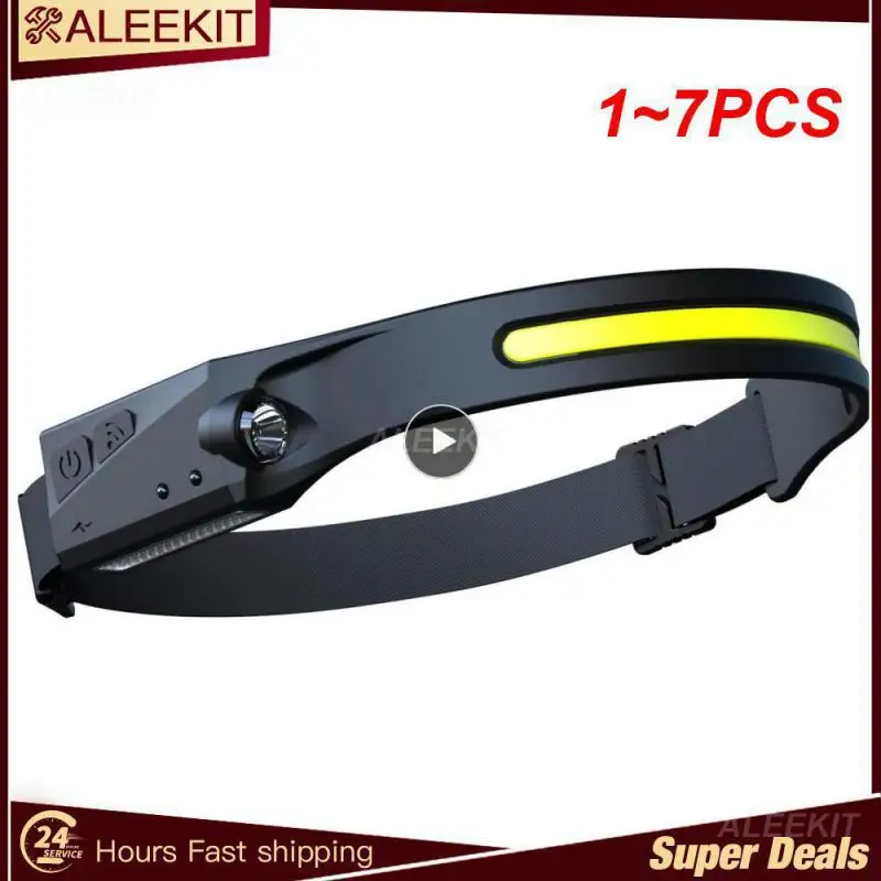 1~7PCS Induction Headlamp Camping Search Light USB Rechargeable Headlight Led Head Torch Work Light With Built-in Battery
1~7PCS Induction Headlamp Camping Search Light USB Rechargeable Headlight Led Head Torch Work Light With Built-in Battery