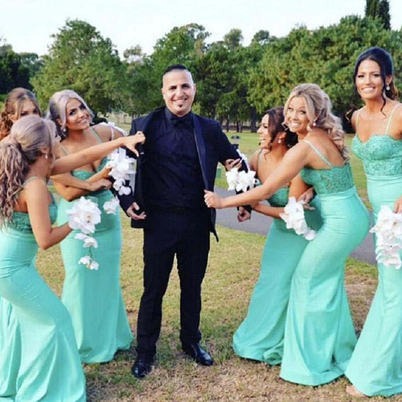 ANGELSBRIDEP Elegant Mint Green Bridesmaid Dresses Mermaid Plus Size Lace Appliqued Lady Formal Party Dress Prom Evening Gowns
ANGELSBRIDEP Elegant Mint Green Bridesmaid Dresses Mermaid Plus Size Lace Appliqued Lady Formal Party Dress Prom Evening Gowns