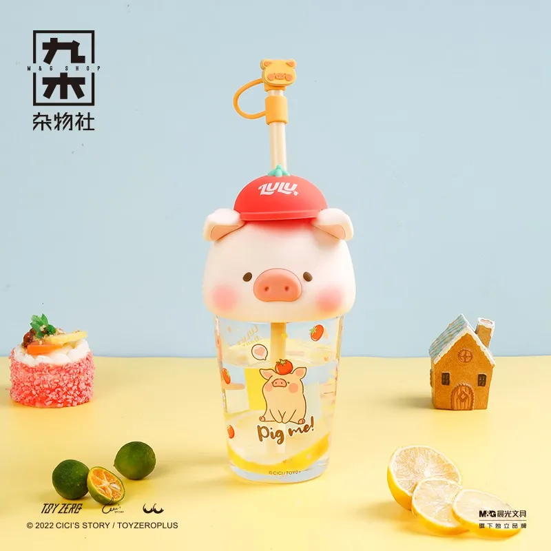 Canned Lulu Pig Sippy Cup Lovely Cartoon Mug Plastic Water Bottle With Straw Creative Yogurt Mug Best Cup for Kid Gift Portable
Canned Lulu Pig Sippy Cup Lovely Cartoon Mug Plastic Water Bottle With Straw Creative Yogurt Mug Best Cup for Kid Gift Portable