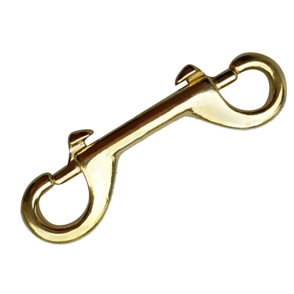 10cm Scuba Diving Diver Brass Double Ended Bolt Snap Spring Loaded Clip Buckle Water Sports Underwater Diving Accessories
10cm Scuba Diving Diver Brass Double Ended Bolt Snap Spring Loaded Clip Buckle Water Sports Underwater Diving Accessories