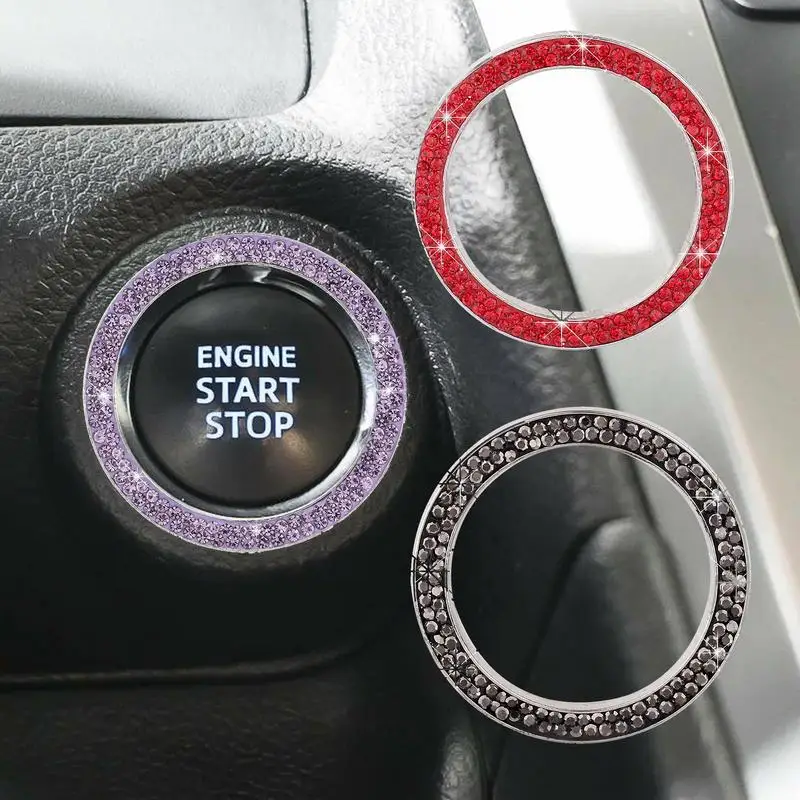 Push Start Button Bling One-Key Start Ignition Engine Switch Button Cover Switch Protective Rhinestones Car Start Stop Button
Push Start Button Bling One-Key Start Ignition Engine Switch Button Cover Switch Protective Rhinestones Car Start Stop Button