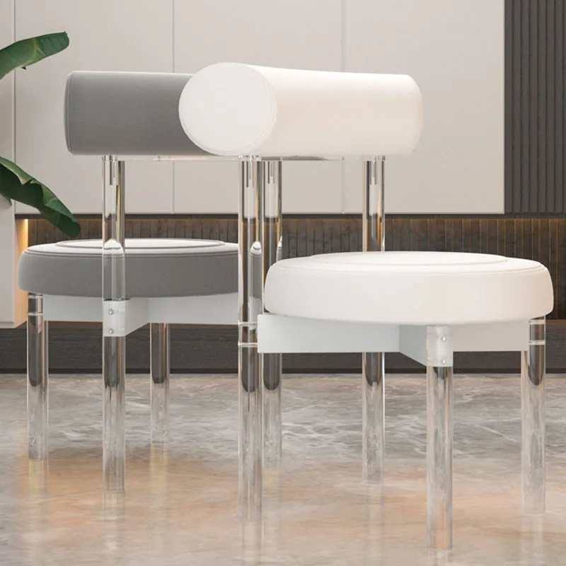 Transparent Plastic Dining Chairs Nordic Modern Luxury Lazy Dining Chairs Minimalist Desk Comfortable Sillas Acrylic Furniture
Transparent Plastic Dining Chairs Nordic Modern Luxury Lazy Dining Chairs Minimalist Desk Comfortable Sillas Acrylic Furniture