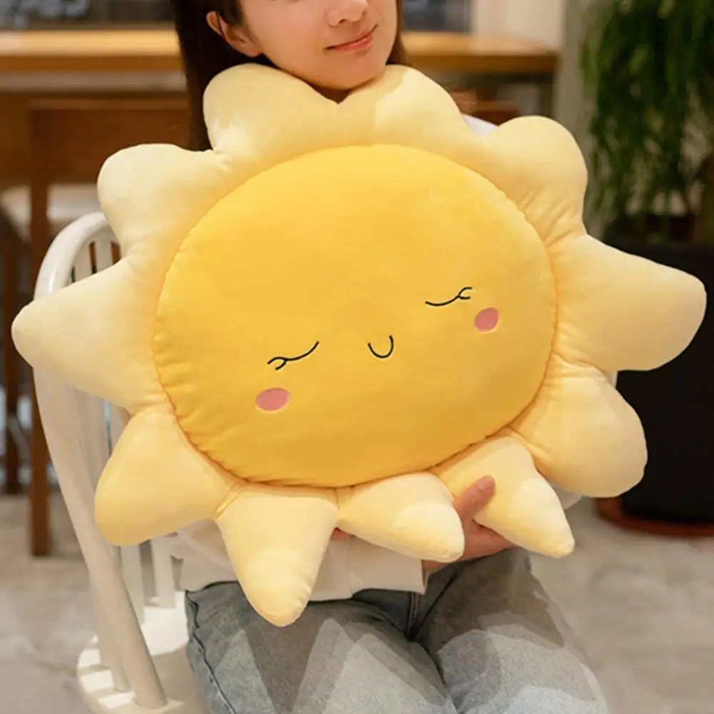 Cushion Sun Pillow Adorable Appearance Soft Touching Down Cotton Daily Use Stuffed Cartoon Pillow Car Decor
Cushion Sun Pillow Adorable Appearance Soft Touching Down Cotton Daily Use Stuffed Cartoon Pillow Car Decor