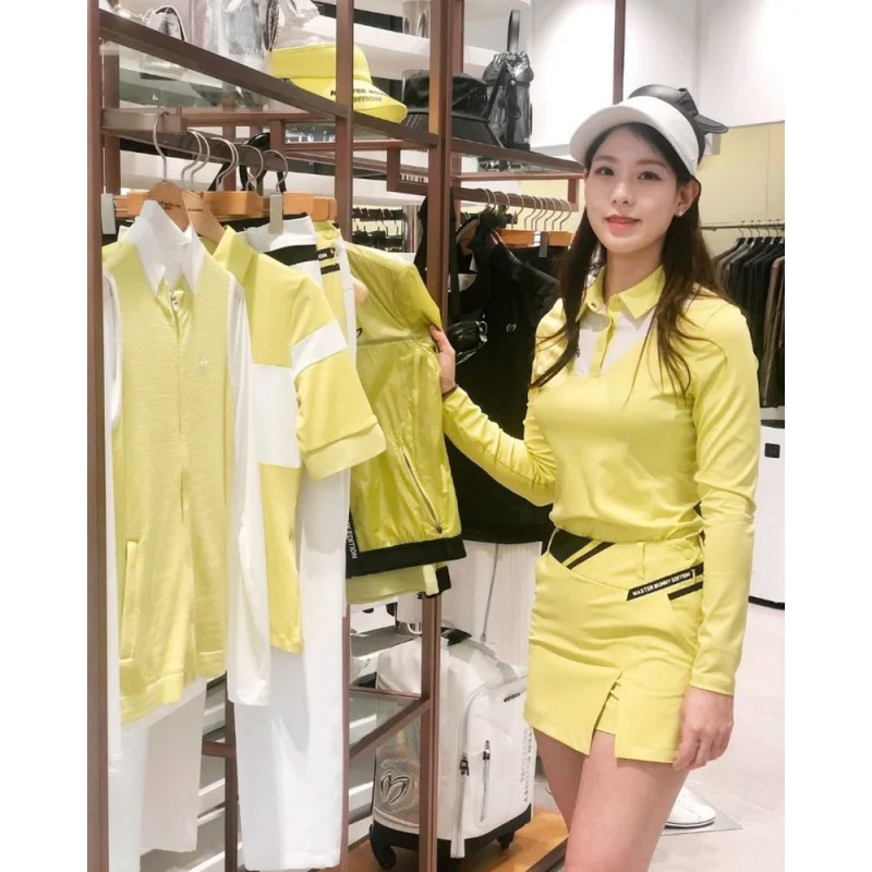 Women's Long-sleeved Golf Wearwear, Bathable Slim Outdoor T-shirt, UV substrate UV Protection, Thin
Women's Long-sleeved Golf Wearwear, Bathable Slim Outdoor T-shirt, UV substrate UV Protection, Thin