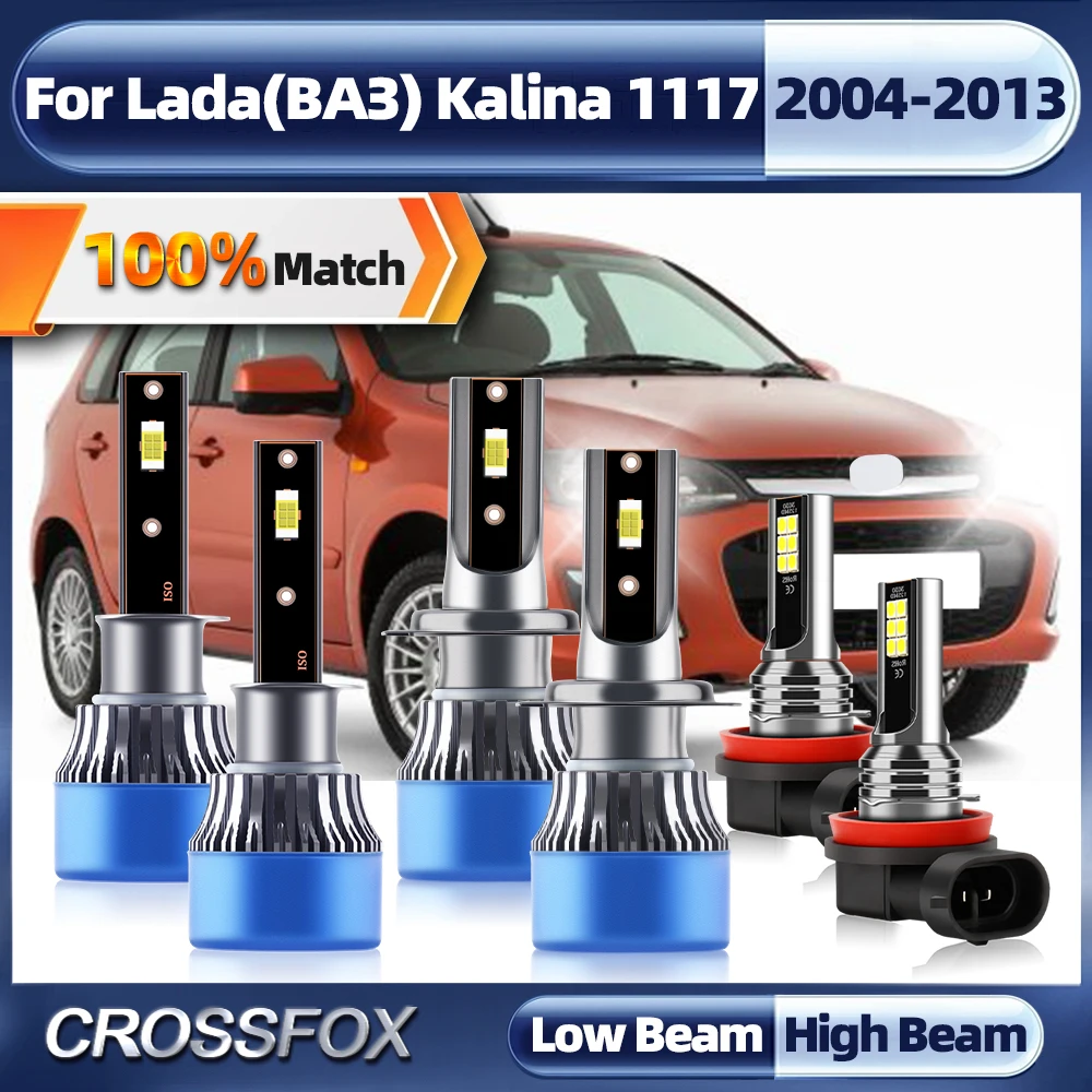 60000LM светодиодный Canbus автомобильные фары H1 H7 автомобильные лампы 12V 6000K автомобильные лампы для Lada Kalina 1117 2004-2009 2010 2011 2012 2013
60000LM светодиодный Canbus автомобильные фары H1 H7 автомобильные лампы 12V 6000K автомобильные лампы для Lada Kalina 1117 2004-2009 2010 2011 2012 2013