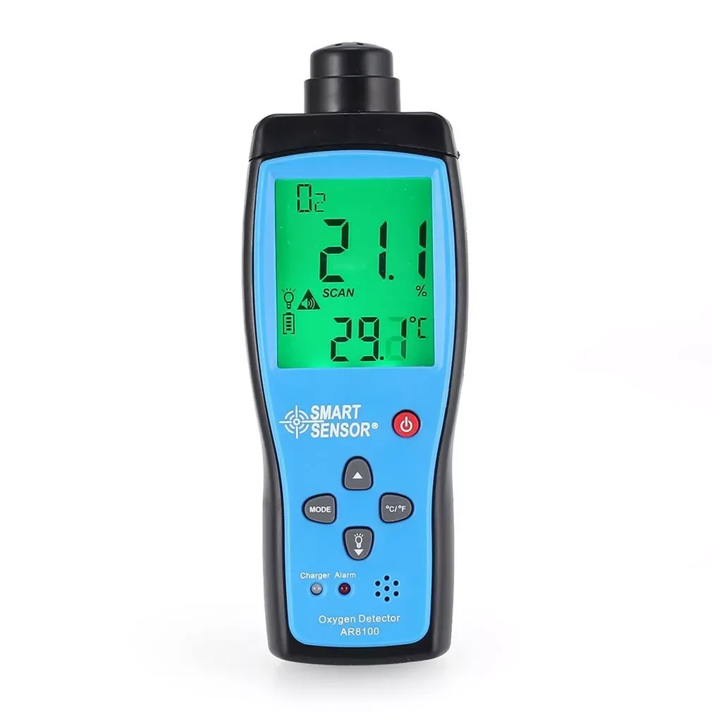 SMART SENSOR Oxygen Meter Digital Portable Automotive O2 Gas Tester Monitor Detector Handheld Oxygen Meter 0~25% VOL
SMART SENSOR Oxygen Meter Digital Portable Automotive O2 Gas Tester Monitor Detector Handheld Oxygen Meter 0~25% VOL