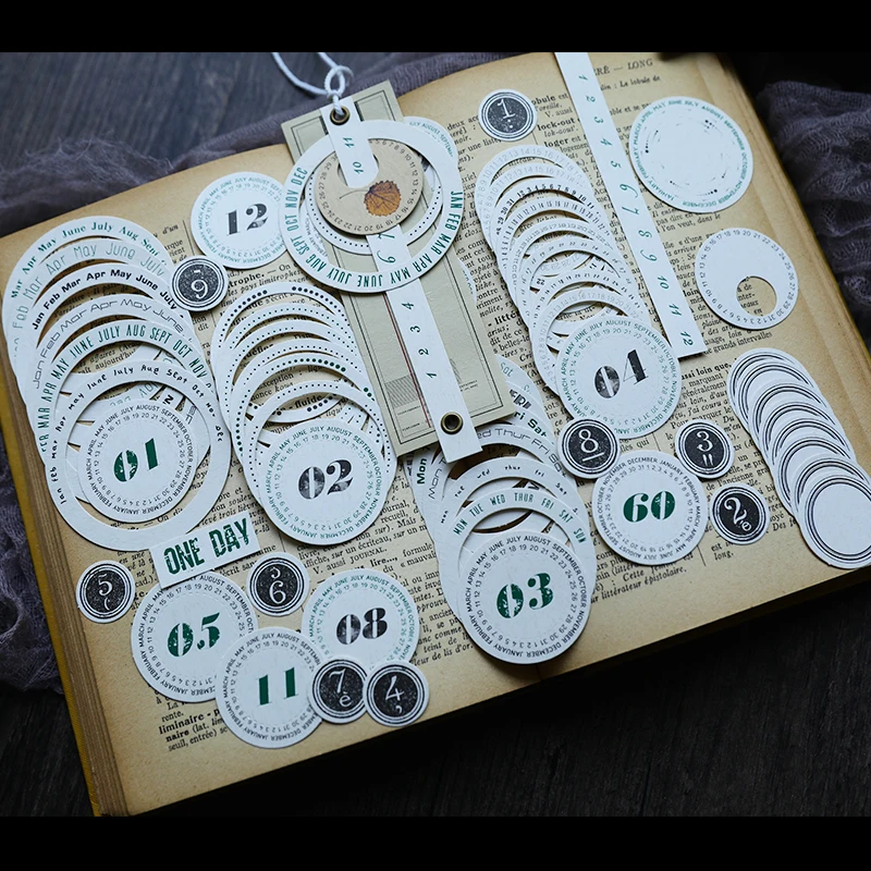 Vintage Numbers Simple Circle Label Material Craft Paper Packs Scrapbooking Happy Planner DIY Collage Decoration Photo Albums
Vintage Numbers Simple Circle Label Material Craft Paper Packs Scrapbooking Happy Planner DIY Collage Decoration Photo Albums