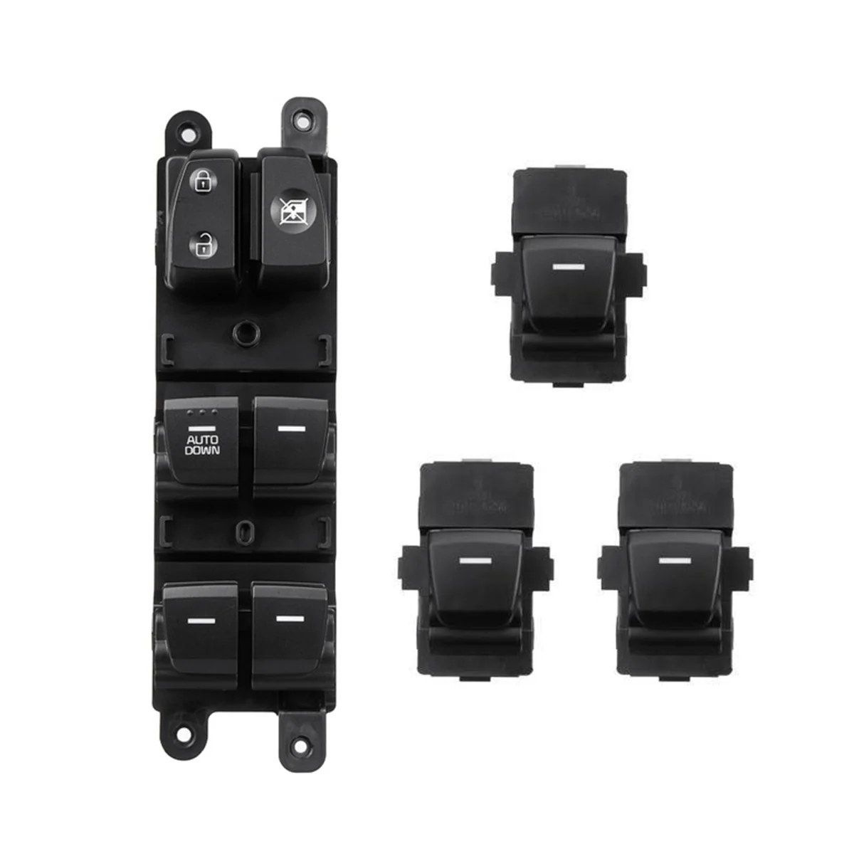 Car Window Lifter Control Switch embly with Backlight Fit for Hyundai Creta IX25 2014-2019 93570-C90004X 93580-C9000
Car Window Lifter Control Switch embly with Backlight Fit for Hyundai Creta IX25 2014-2019 93570-C90004X 93580-C9000