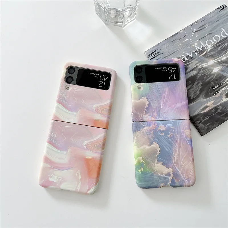 Creative Simple Colorful Aurora Phone Case for Samsung Galaxy Z Flip 3 5G Hard PC Back Cover for ZFlip3 Case Protective Shell
Creative Simple Colorful Aurora Phone Case for Samsung Galaxy Z Flip 3 5G Hard PC Back Cover for ZFlip3 Case Protective Shell