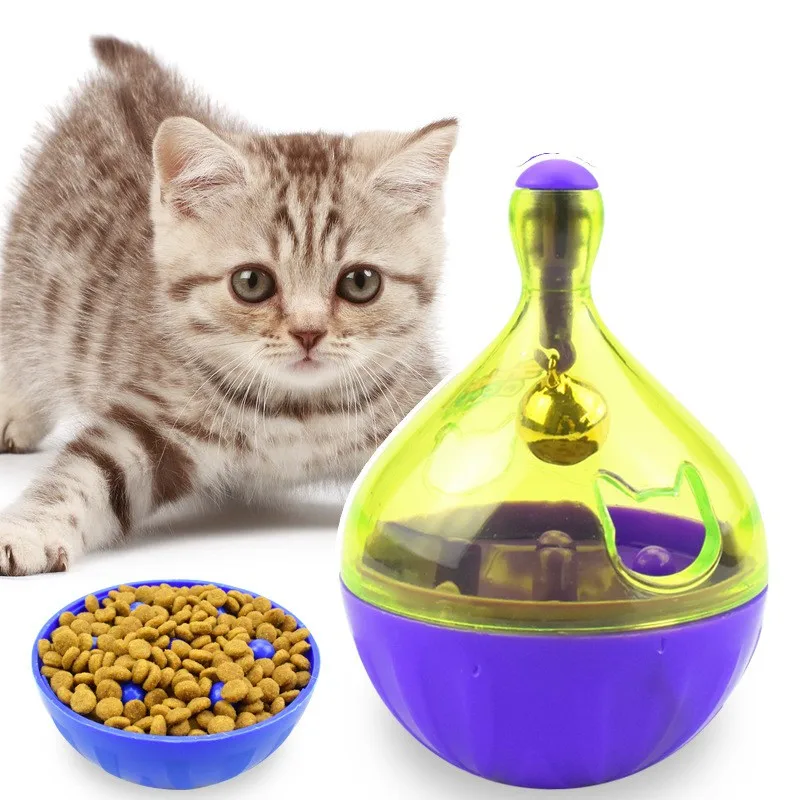 Food Leakage Tumbler Feeder Treat Ball Cute Toys Interactive Toy for Cat Food Slow Feeding Pet Toy Supplies
Food Leakage Tumbler Feeder Treat Ball Cute Toys Interactive Toy for Cat Food Slow Feeding Pet Toy Supplies