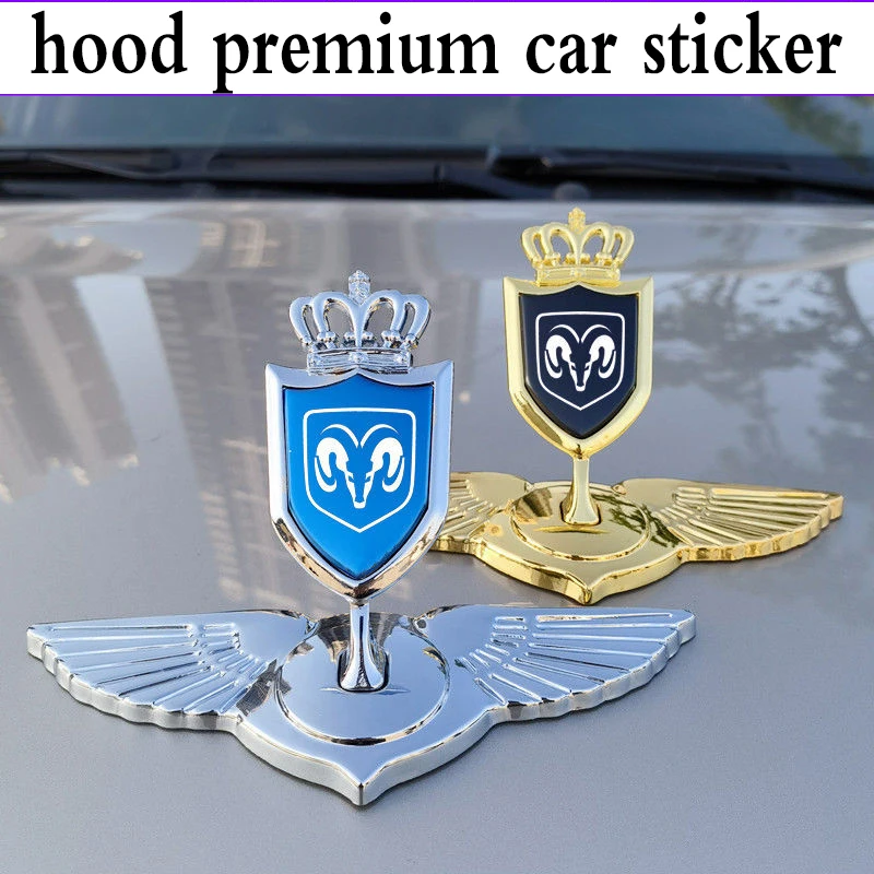 Car modified car standard accessories are suitable for Dodge model hood head decoration standard high-grade metal car stickers
Car modified car standard accessories are suitable for Dodge model hood head decoration standard high-grade metal car stickers