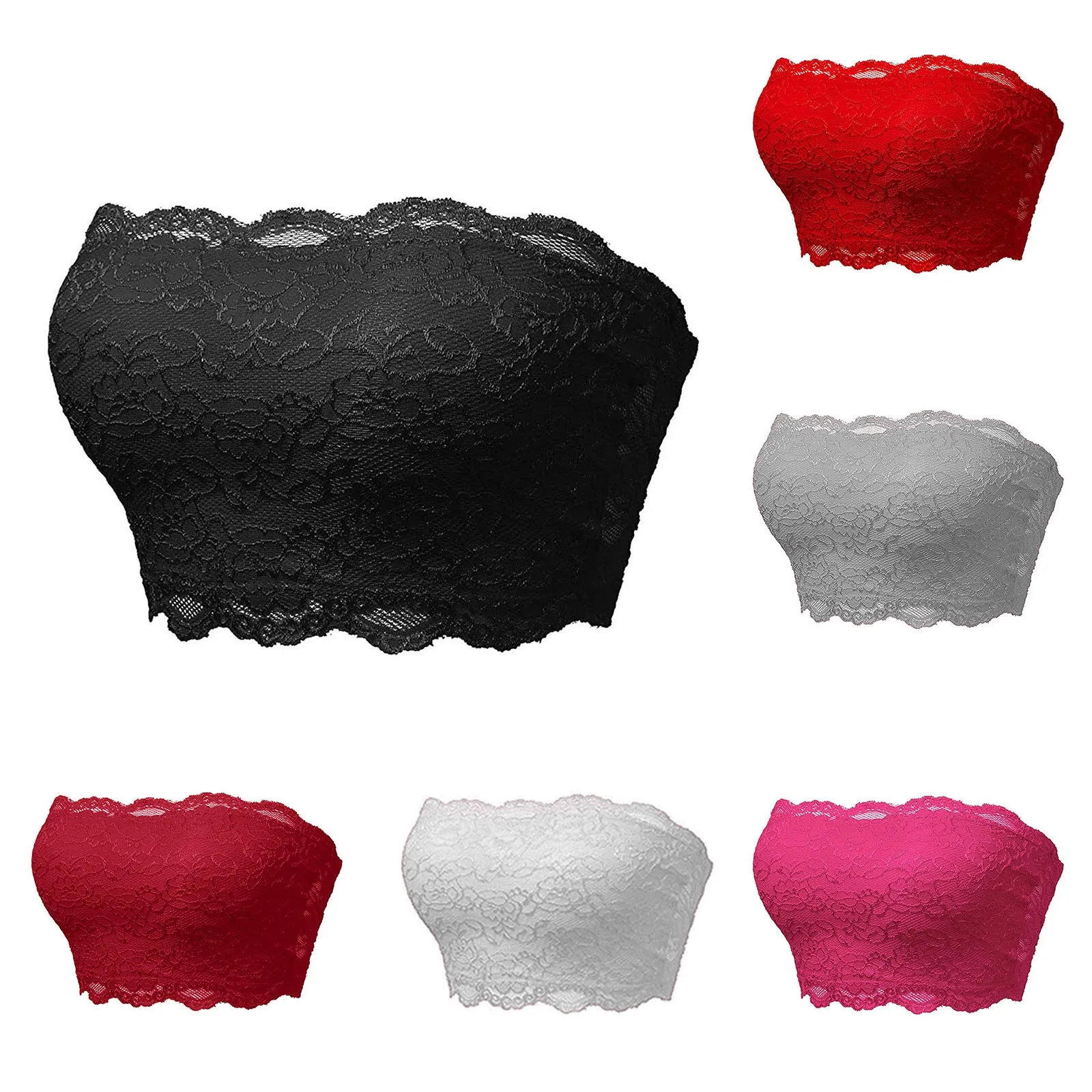 Sexy Lace Lingerie Invisible Push Up Bralette Seamless Strapless Bra Lady Underwear Summer Chest Wraps Crop Top Women Tube Top
Sexy Lace Lingerie Invisible Push Up Bralette Seamless Strapless Bra Lady Underwear Summer Chest Wraps Crop Top Women Tube Top