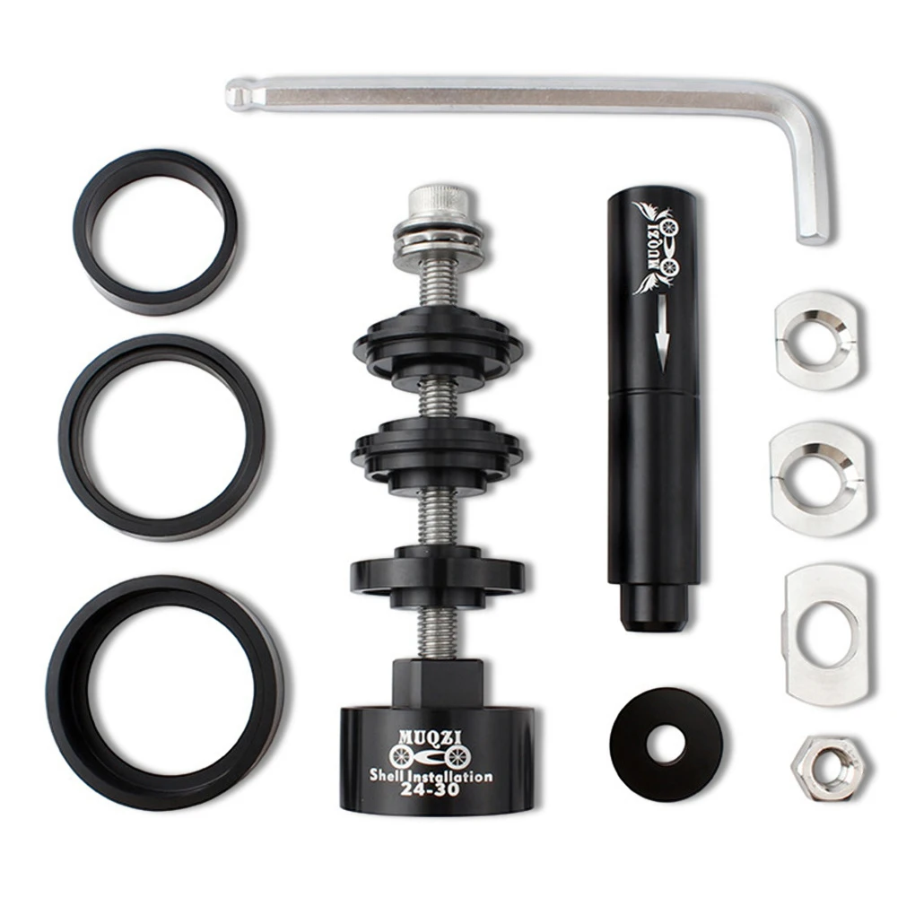 Bicycle Bottom Bracket Installation Removal Press Install Tools Aluminum Alloy Road Bike Crankset Kit Repairing
Bicycle Bottom Bracket Installation Removal Press Install Tools Aluminum Alloy Road Bike Crankset Kit Repairing