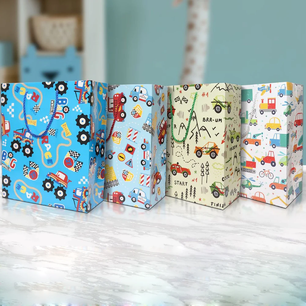 Construction Trucks Engineering Cars Party Happy birthday 32x26x12cm Gift bag Baby shower Party Decor Kids favor gift bag Decor
Construction Trucks Engineering Cars Party Happy birthday 32x26x12cm Gift bag Baby shower Party Decor Kids favor gift bag Decor