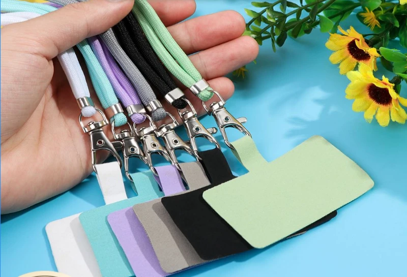 Hot Sales Phone Safety Tether Chain Rope Adjustable Phone Lanyard Anti-lost Lanyard Strap Detachable Colorful Neck Cord
Hot Sales Phone Safety Tether Chain Rope Adjustable Phone Lanyard Anti-lost Lanyard Strap Detachable Colorful Neck Cord