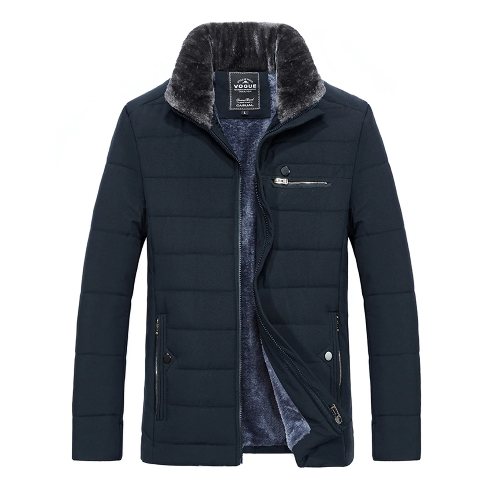 2022NEW Men's Warm Jacket Winter Parka Fur Collar Windbreaker Cotton Padded Anorak Thick Black Coat Male Casual Autumn Fleece
2022NEW Men's Warm Jacket Winter Parka Fur Collar Windbreaker Cotton Padded Anorak Thick Black Coat Male Casual Autumn Fleece