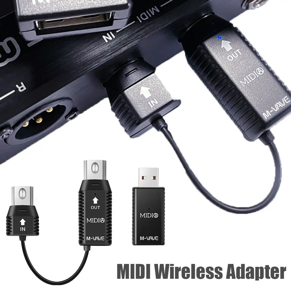 Mini Support Wins System Plug and Play Multifunctional Transmission Cable Wireless Adapter MIDI to USB MIDI Controller
Mini Support Wins System Plug and Play Multifunctional Transmission Cable Wireless Adapter MIDI to USB MIDI Controller