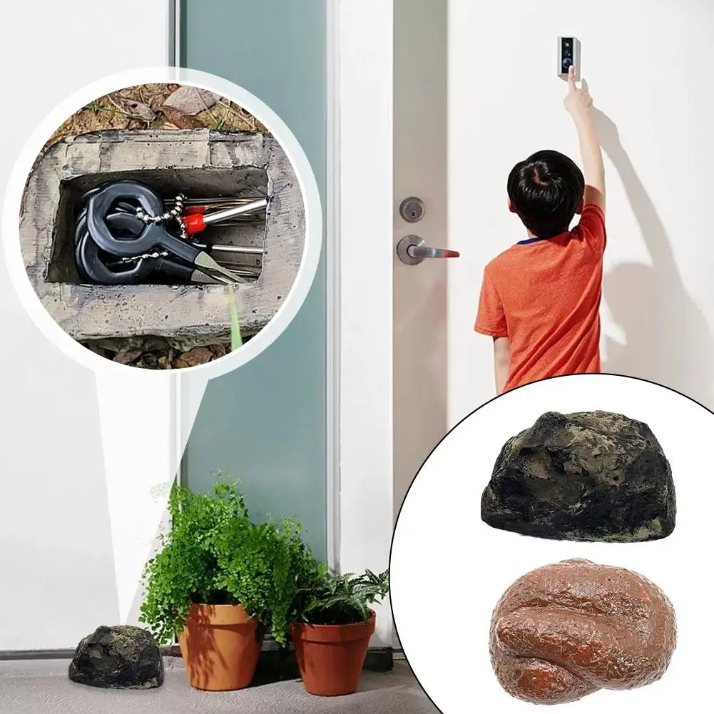 Simulated Stone Hide a Spare Key Fake Rock Storage Piggy Secret Money Compartment Box Banks Box Money Stash Device H2F6 
Simulated Stone Hide a Spare Key Fake Rock Storage Piggy Secret Money Compartment Box Banks Box Money Stash Device H2F6