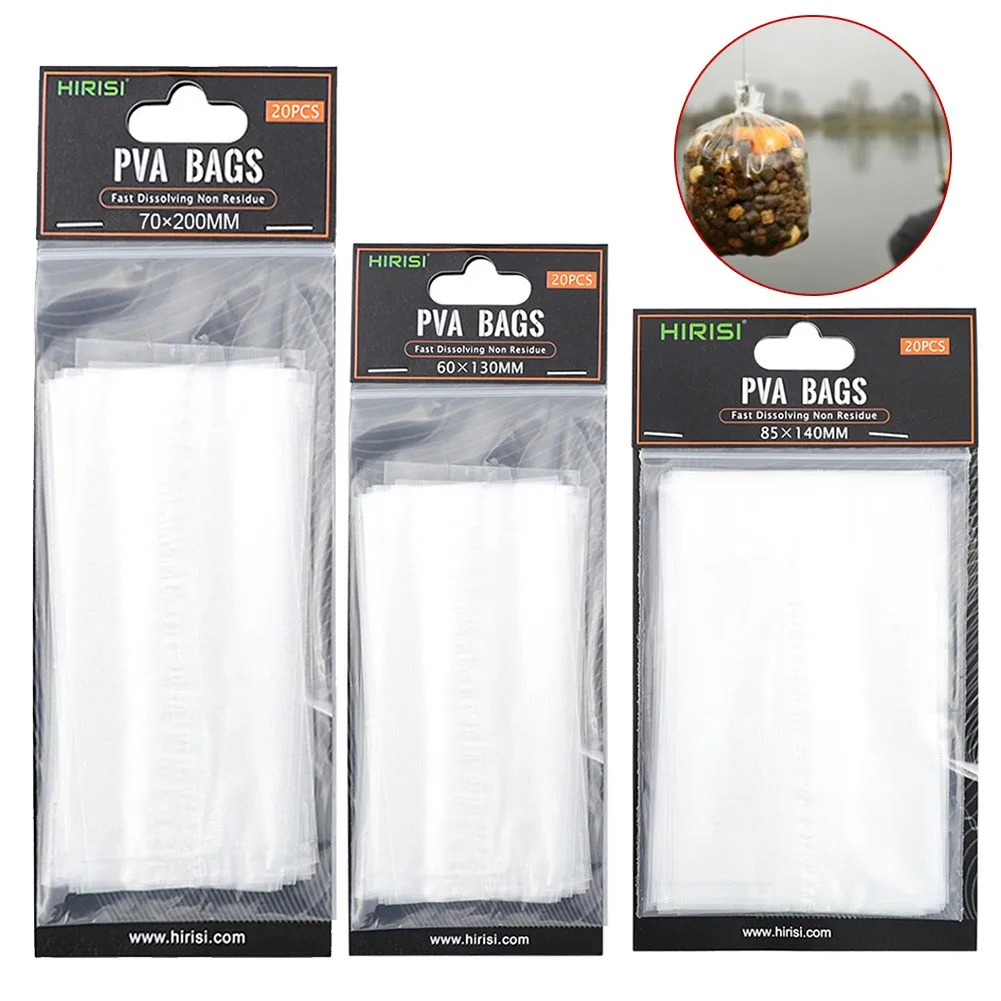 20pcs Carp Fishing PVA Bags For Fishing Tackle Accessories Carp Boilies & Pellet Quick Dissolve PVA Bags Ideal For Carp Fishing
20pcs Carp Fishing PVA Bags For Fishing Tackle Accessories Carp Boilies & Pellet Quick Dissolve PVA Bags Ideal For Carp Fishing