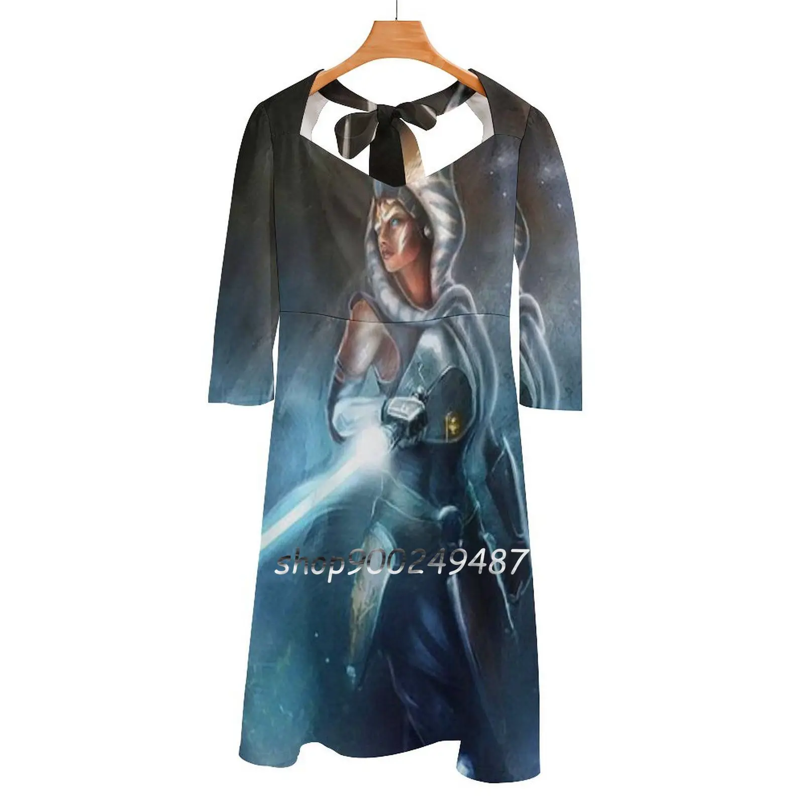 Ahsoka Tano Fulcrum Square Neck Dress Sweet Summer Dress Women Elegant Halter Print Dress
Ahsoka Tano Fulcrum Square Neck Dress Sweet Summer Dress Women Elegant Halter Print Dress
