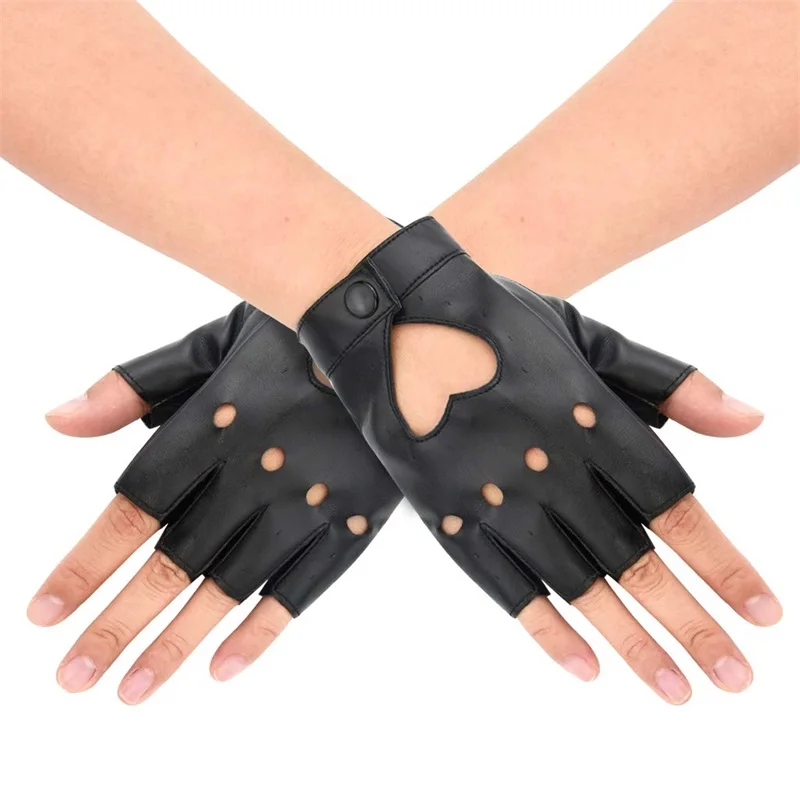1 Pair Punk Hip-hop PU Black Half-finger Leather Gloves Square Nail Fashion Hand Warmer Winter Gloves Warm Fingerless
1 Pair Punk Hip-hop PU Black Half-finger Leather Gloves Square Nail Fashion Hand Warmer Winter Gloves Warm Fingerless