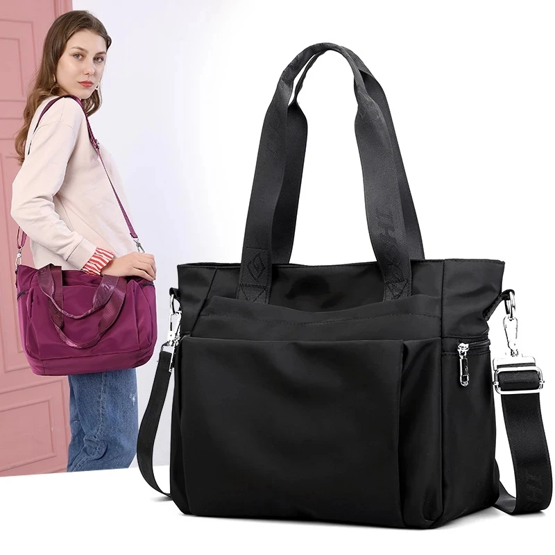 Waterproof Nylon Bag for Women Large Laptop Handbags Shoulder Bag Large Capacity Mom Handbags Tote Crossbody Pack sac a main
Waterproof Nylon Bag for Women Large Laptop Handbags Shoulder Bag Large Capacity Mom Handbags Tote Crossbody Pack sac a main