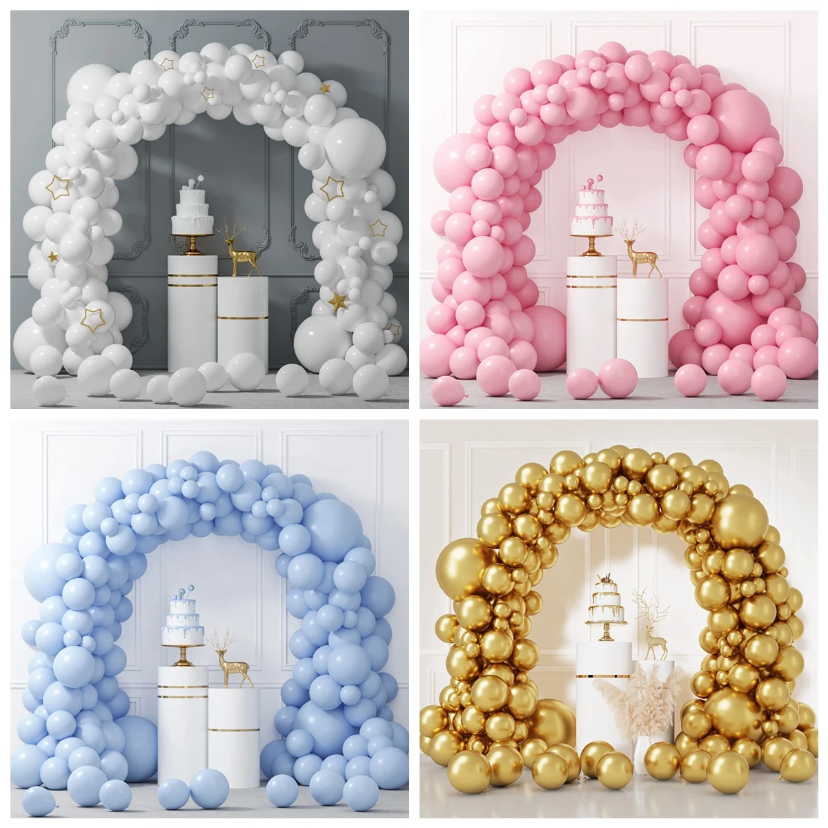 White Balloon Garland Arch Kit Happy Birthday Party Decoration Girl Boy Wedding Gender Reveal Baptism Baby Shower Decor
White Balloon Garland Arch Kit Happy Birthday Party Decoration Girl Boy Wedding Gender Reveal Baptism Baby Shower Decor