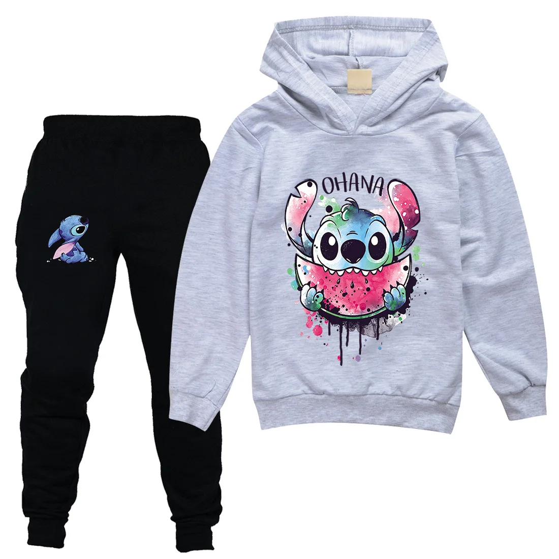 Autumn Baby Boys Girls Disney Stitch Cartoon Clothing Set Kids Cotton Long Sleeve T-Shirt + Pants Set Kids Sportswear 2-15Y
Autumn Baby Boys Girls Disney Stitch Cartoon Clothing Set Kids Cotton Long Sleeve T-Shirt + Pants Set Kids Sportswear 2-15Y