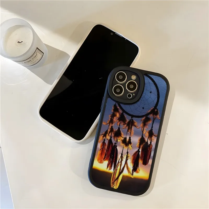 Dream Catcher Bling Cute Phone Case Lambskin For Apple Iphone 14 Pro Max11 13 12 Mini X Xr Xs 7 8 Puls Se Silicone Back Cover
Dream Catcher Bling Cute Phone Case Lambskin For Apple Iphone 14 Pro Max11 13 12 Mini X Xr Xs 7 8 Puls Se Silicone Back Cover