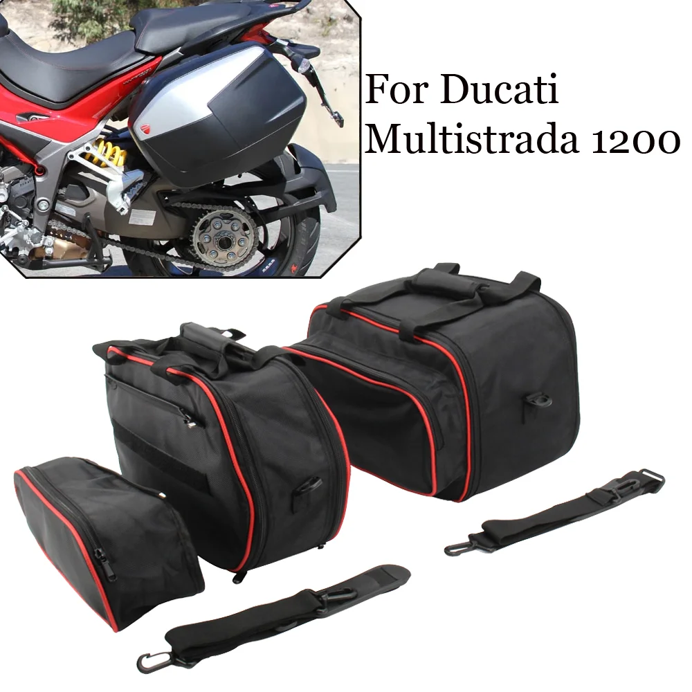 For Ducati Multistrada 1200 from 2015 1260/950 S from 2017 Motorcycle Storage Bag Luggage Bags Side Box Bag Inner Bag Bushing
For Ducati Multistrada 1200 from 2015 1260/950 S from 2017 Motorcycle Storage Bag Luggage Bags Side Box Bag Inner Bag Bushing