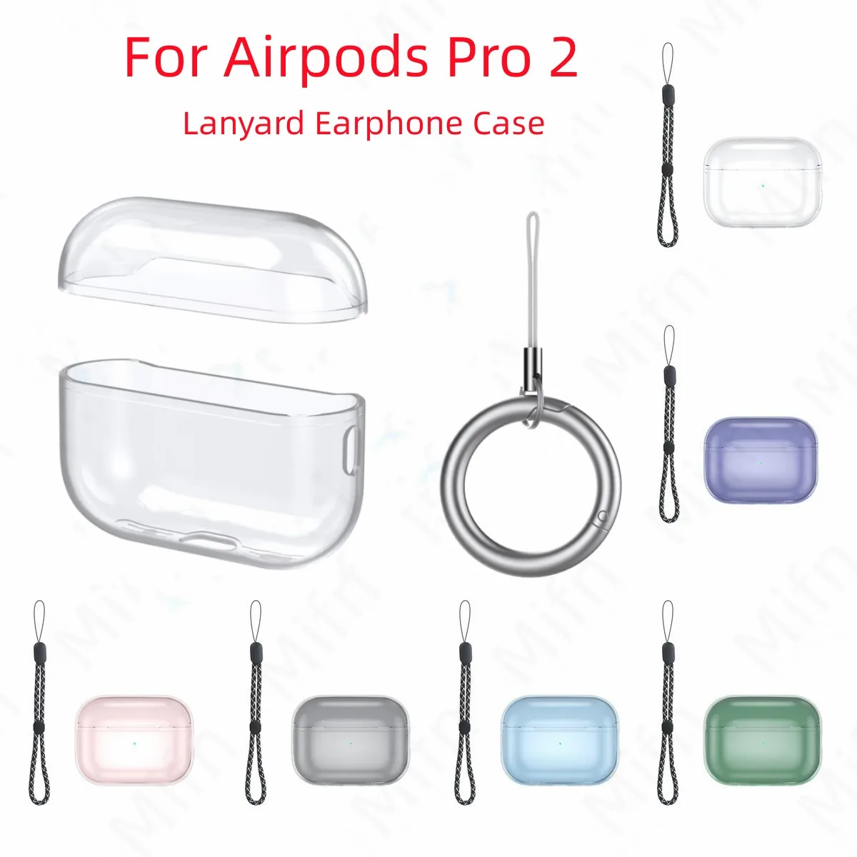 For Airpods Pro 2 lanyard Case soft tpu airpod pro 2 transparent case For woman clear cover for apple airpods pro 2 capa fundas
For Airpods Pro 2 lanyard Case soft tpu airpod pro 2 transparent case For woman clear cover for apple airpods pro 2 capa fundas
