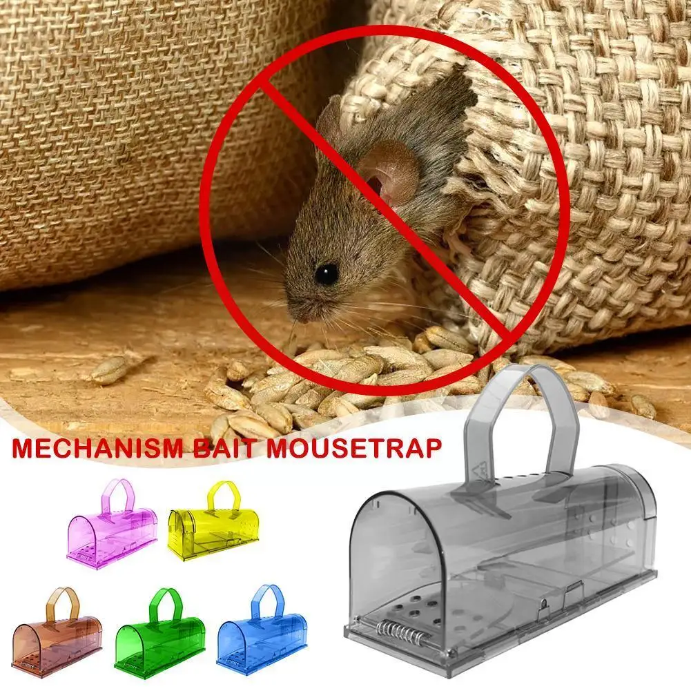 Abs Plastic Mouse Trap Live Catcher Kids/pets Safe Pest Controller For Warehouse Indoor Home Reusable No Kill F4l3
Abs Plastic Mouse Trap Live Catcher Kids/pets Safe Pest Controller For Warehouse Indoor Home Reusable No Kill F4l3