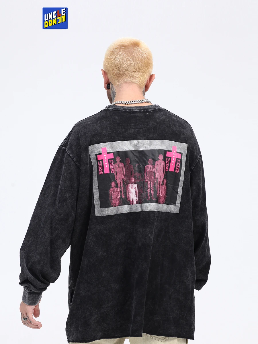 UNCLEDONJM oversized t shirt hip hop graphic tees punk clothes streetwear Gothic Tops Tees t shirts men retro t shirt
UNCLEDONJM oversized t shirt hip hop graphic tees punk clothes streetwear Gothic Tops Tees t shirts men retro t shirt