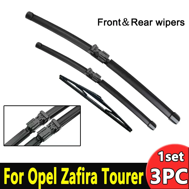 Wiper Front & Rear Wiper Blades Set For Opel Zafira Tourer C 2012 - 2020 Windshield Windscreen Window 30"+28"+14"
Wiper Front & Rear Wiper Blades Set For Opel Zafira Tourer C 2012 - 2020 Windshield Windscreen Window 30"+28"+14"