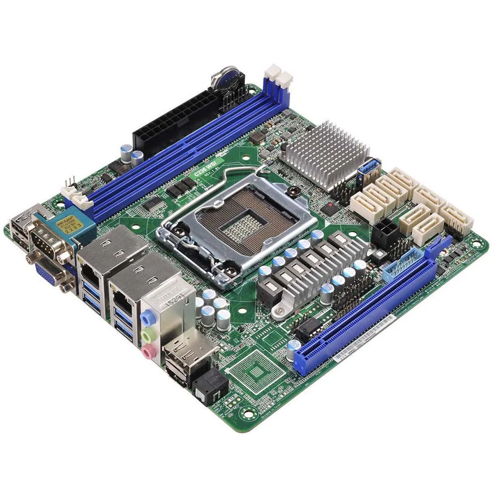 For ASRock C236 WSI LGA1151 Single CPU Workstation Motherboard Supports E3-1200 v5/v6
For ASRock C236 WSI LGA1151 Single CPU Workstation Motherboard Supports E3-1200 v5/v6