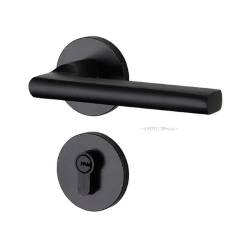 Black Space Aluminum Door Handle Interior Bedroom Door Lock Split Silent Door Lock Door Hardware
Black Space Aluminum Door Handle Interior Bedroom Door Lock Split Silent Door Lock Door Hardware