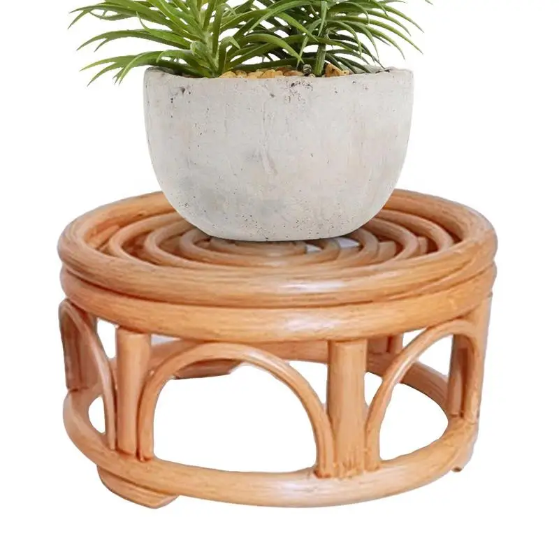 Pot Stand Woven Rattan Heavy Duty Potted Holder Rattan Shelf Restaurant Pot Rack Round Balcony Indoor Succulent Stand Green Rack
Pot Stand Woven Rattan Heavy Duty Potted Holder Rattan Shelf Restaurant Pot Rack Round Balcony Indoor Succulent Stand Green Rack