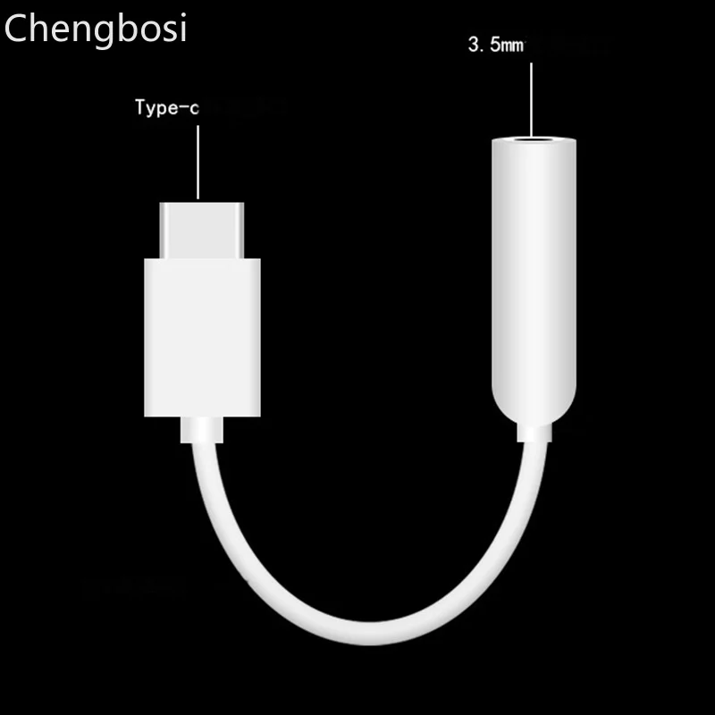 

USB Type C To 3.5mm Earphone Jack Adapter Converter Aux Audio Cable Headphone for Xiaomi Mi8 SE Mi6 Mi Mix 2/2s Huawei P20 Pro