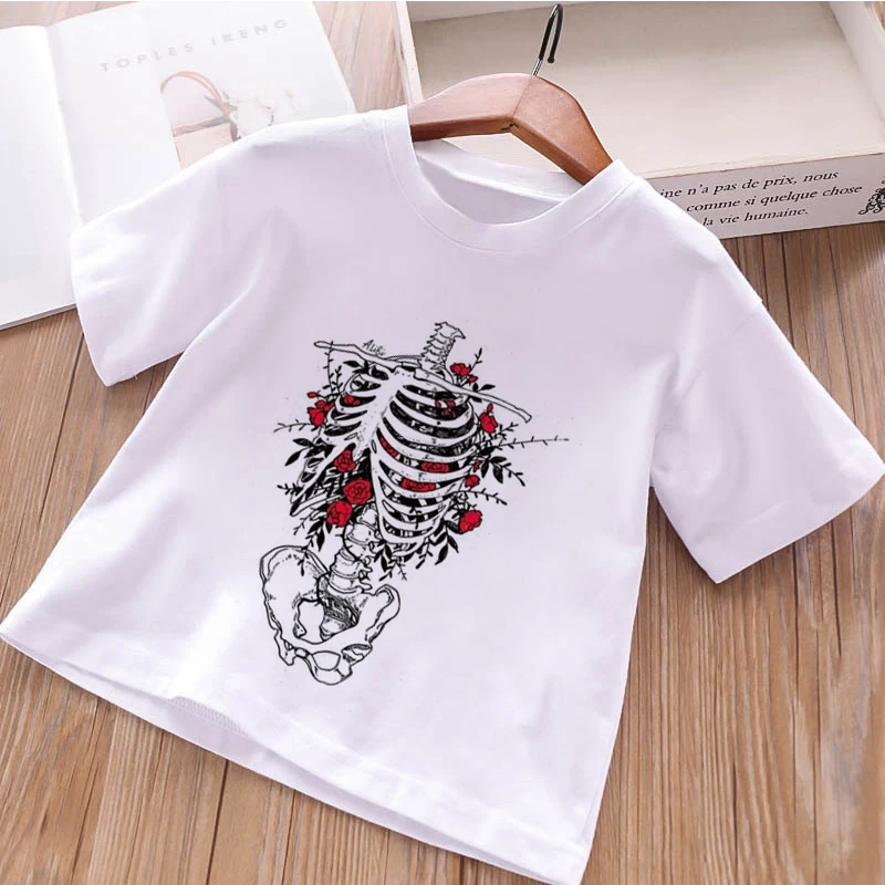 New Skeleton Kids Girls Clothes T-Shirts T Shirts Children's Clothing Cartoons Kawaii Fashion Anime Tops Boy Girl Tee Shirt Y2k
New Skeleton Kids Girls Clothes T-Shirts T Shirts Children's Clothing Cartoons Kawaii Fashion Anime Tops Boy Girl Tee Shirt Y2k