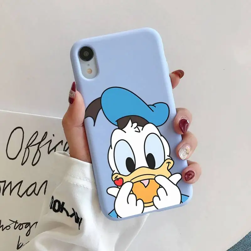 Disney Donald Duck Phone Case for iPhone 11 12 13 Mini Pro Xs Max 8 7 6 6S Plus X XR Solid Candy Color Case
Disney Donald Duck Phone Case for iPhone 11 12 13 Mini Pro Xs Max 8 7 6 6S Plus X XR Solid Candy Color Case