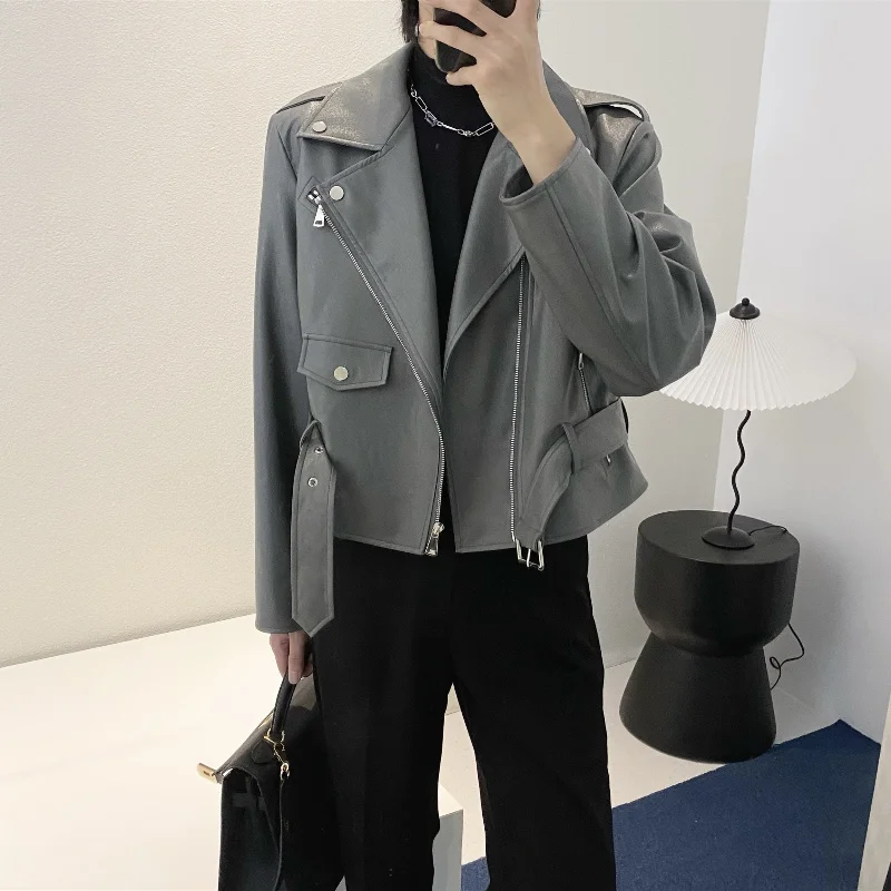 2023 Spring Autumn PU Leather Jackets Male Fashion Motorcycle and Biker Jacket for Men Korean Clothing Jaqueta Masculina Gmm730
2023 Spring Autumn PU Leather Jackets Male Fashion Motorcycle and Biker Jacket for Men Korean Clothing Jaqueta Masculina Gmm730