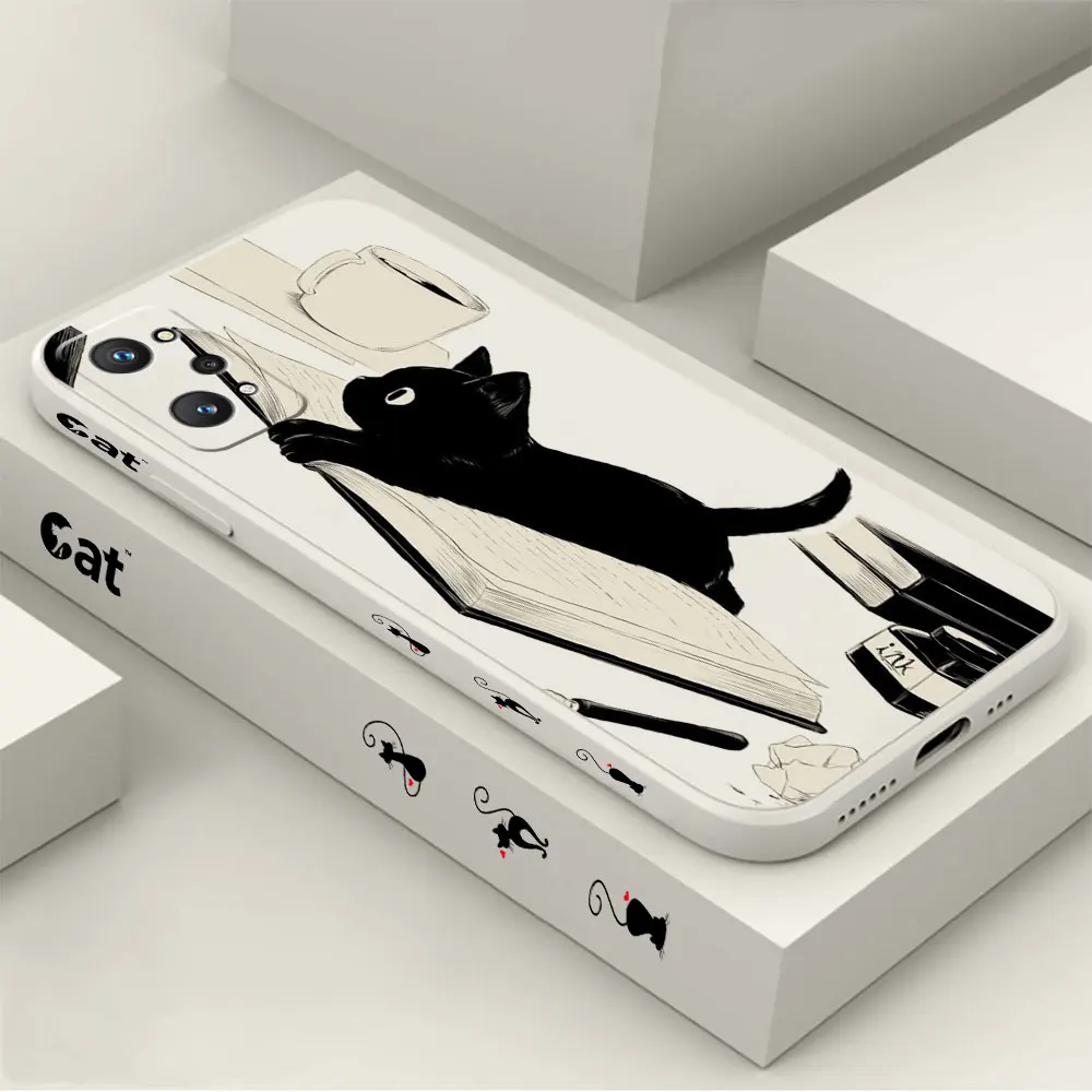 Funny Cute Black Cat Animal Case For Realme GT Neo 2 3 5 2T C21 C21Y C15 10 8 8I 7 7I 6 5 V25 V15 V13 V11 C25Y Pro Plus 5G Cover
Funny Cute Black Cat Animal Case For Realme GT Neo 2 3 5 2T C21 C21Y C15 10 8 8I 7 7I 6 5 V25 V15 V13 V11 C25Y Pro Plus 5G Cover