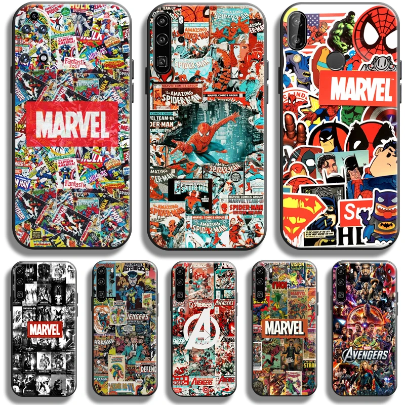 Marvel Comics Logo For Huawei P50 P40 P30 P20 Pro Lite 5G Phone Case Huawei P Smart 2019 2021 Silicone Cover Back
Marvel Comics Logo For Huawei P50 P40 P30 P20 Pro Lite 5G Phone Case Huawei P Smart 2019 2021 Silicone Cover Back