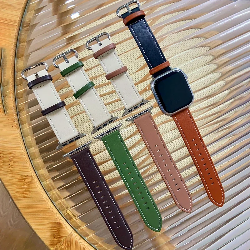 Кожаная Петля для Apple Watch Ultra Band 41 мм 45 мм 38 мм-40 мм-42 мм-44 мм 49 мм, ретро браслет для iwatch series 8 7 6 5 4 3 SE, ремешок
Кожаная Петля для Apple Watch Ultra Band 41 мм 45 мм 38 мм-40 мм-42 мм-44 мм 49 мм, ретро браслет для iwatch series 8 7 6 5 4 3 SE, ремешок