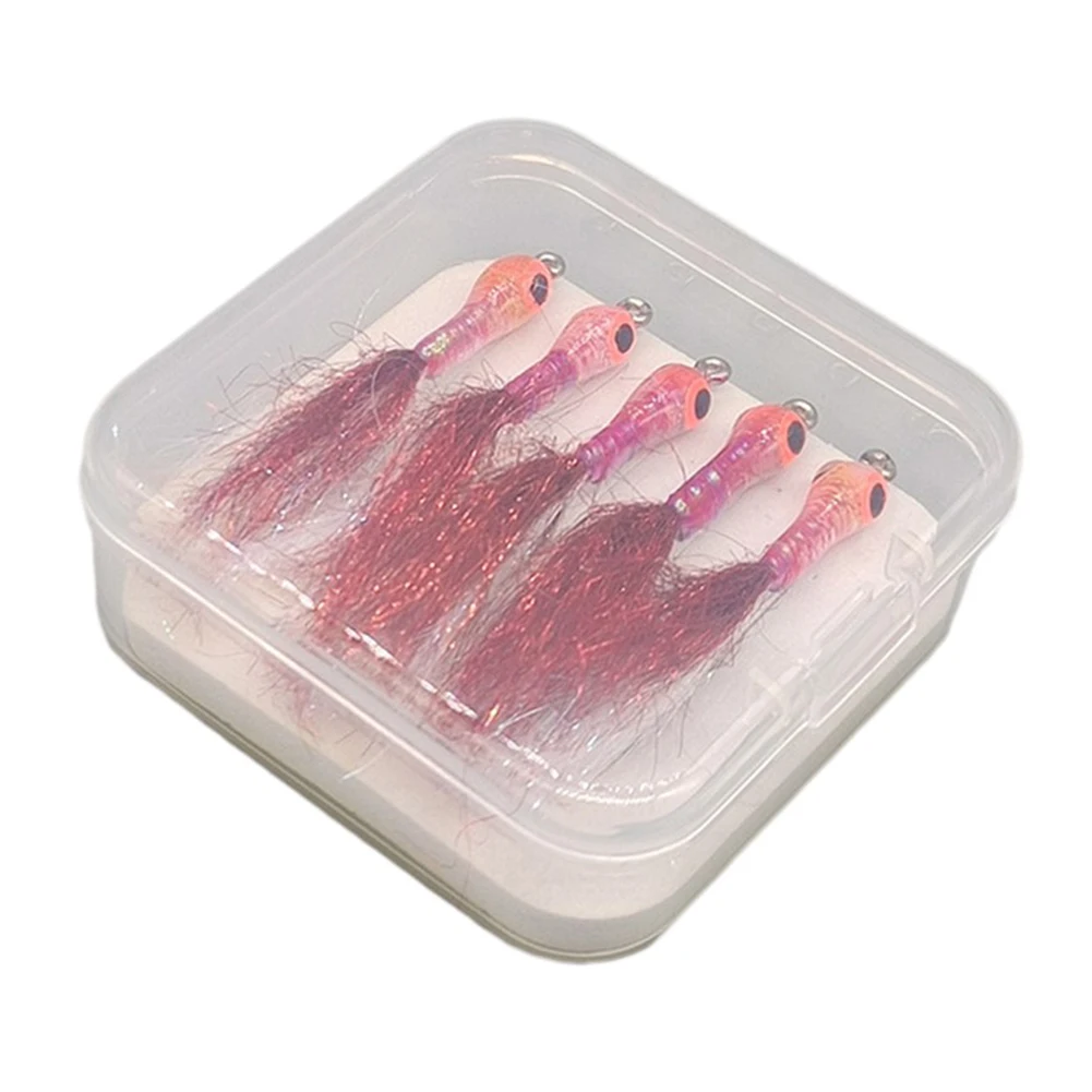 5pcs Fly Fishing Fly Hook Bait Lures 3D Fish Eyes Lure With High Carbon Steel Fishhook For Bass Pike Trout Fishing Accessories
5pcs Fly Fishing Fly Hook Bait Lures 3D Fish Eyes Lure With High Carbon Steel Fishhook For Bass Pike Trout Fishing Accessories