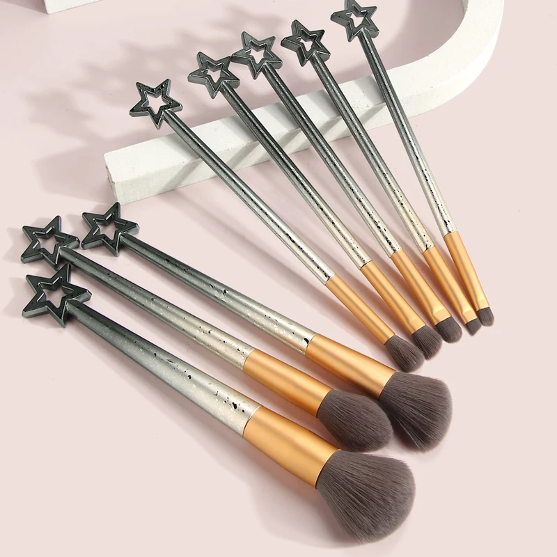 Star Makeup Brush Set 3 Color MAANGE 8pcs Eye Shadow Foundation Blush Blending Beauty Make Up Brush Maquiagem
Star Makeup Brush Set 3 Color MAANGE 8pcs Eye Shadow Foundation Blush Blending Beauty Make Up Brush Maquiagem