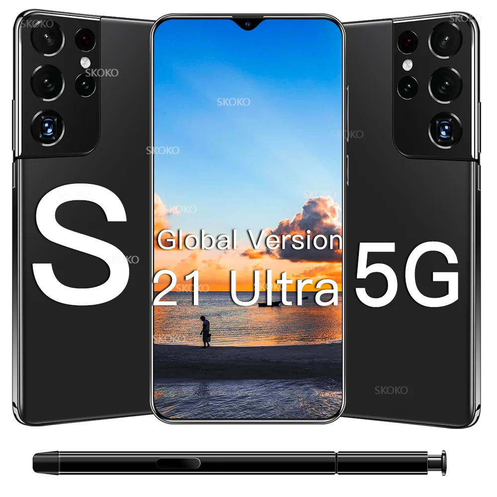 Global Version S21Ultra 5G 6.7 Inch Smartphone 6800mah Android11.0 50MP HD Camera Dual SIM Unlock 16GB+512GB CellPhone 2022 New
Global Version S21Ultra 5G 6.7 Inch Smartphone 6800mah Android11.0 50MP HD Camera Dual SIM Unlock 16GB+512GB CellPhone 2022 New