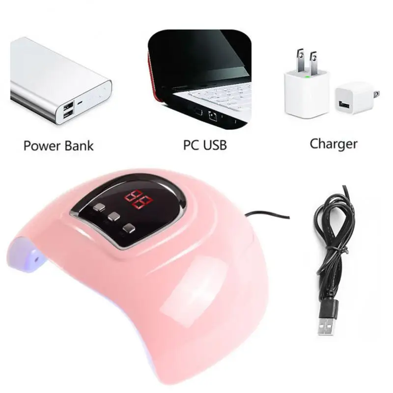 UV Led Lamp Nail Dryer For All Types Gel Varnish Polish CuringLeds Lamp for Nail Manicure Machine USB Connector
UV Led Lamp Nail Dryer For All Types Gel Varnish Polish CuringLeds Lamp for Nail Manicure Machine USB Connector